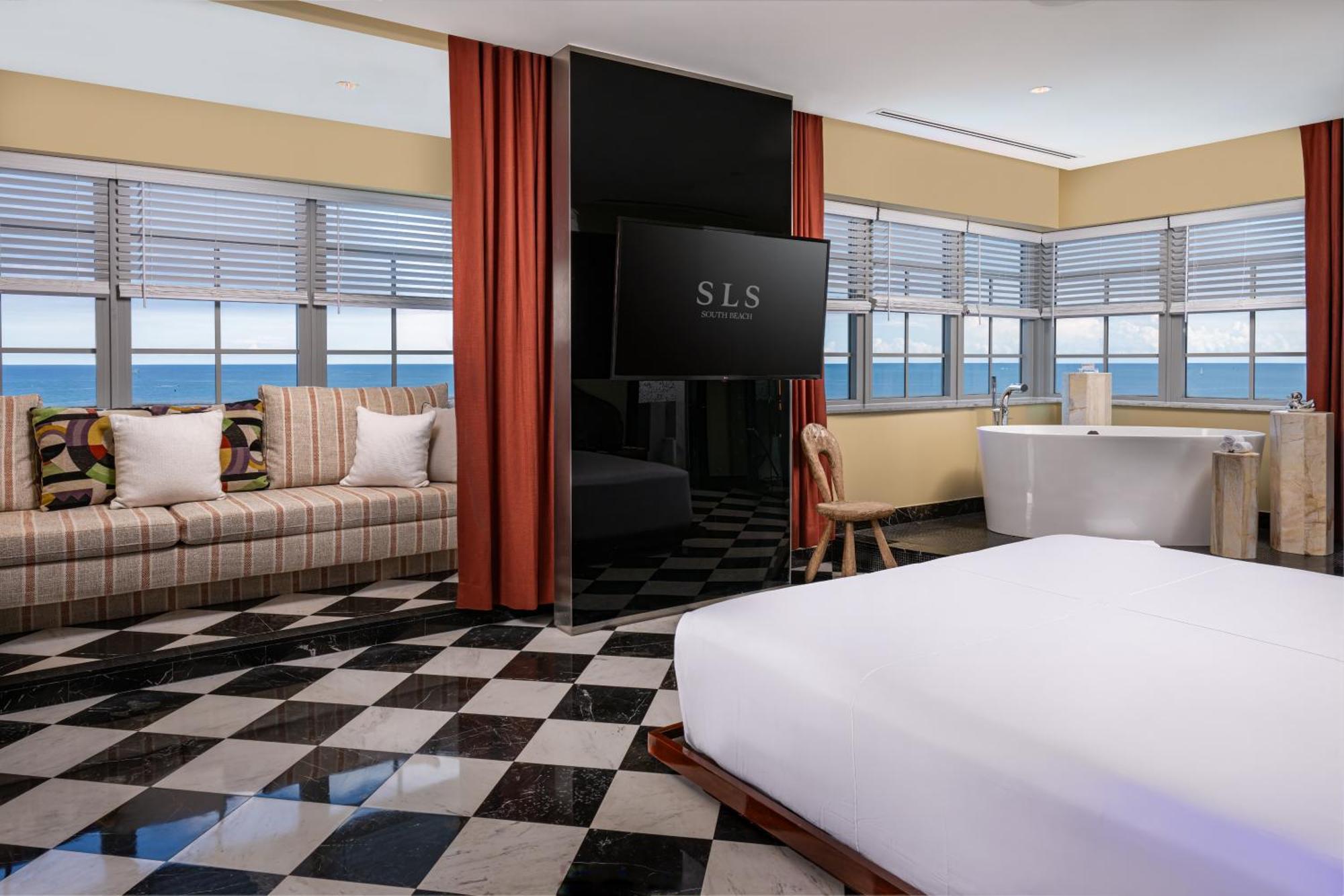 Sls South Beach Hotell Miami Beach Eksteriør bilde